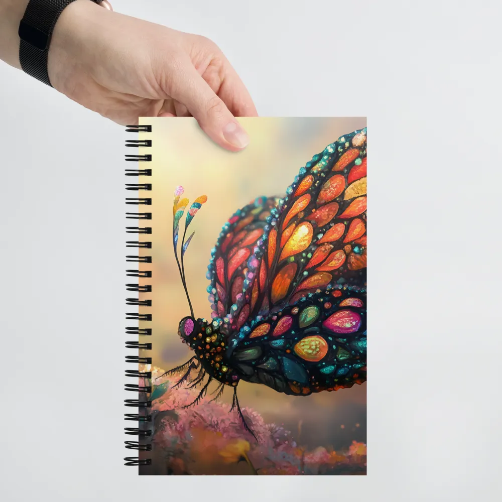 Whispers of a Colorful Dream | Spiral Notebook