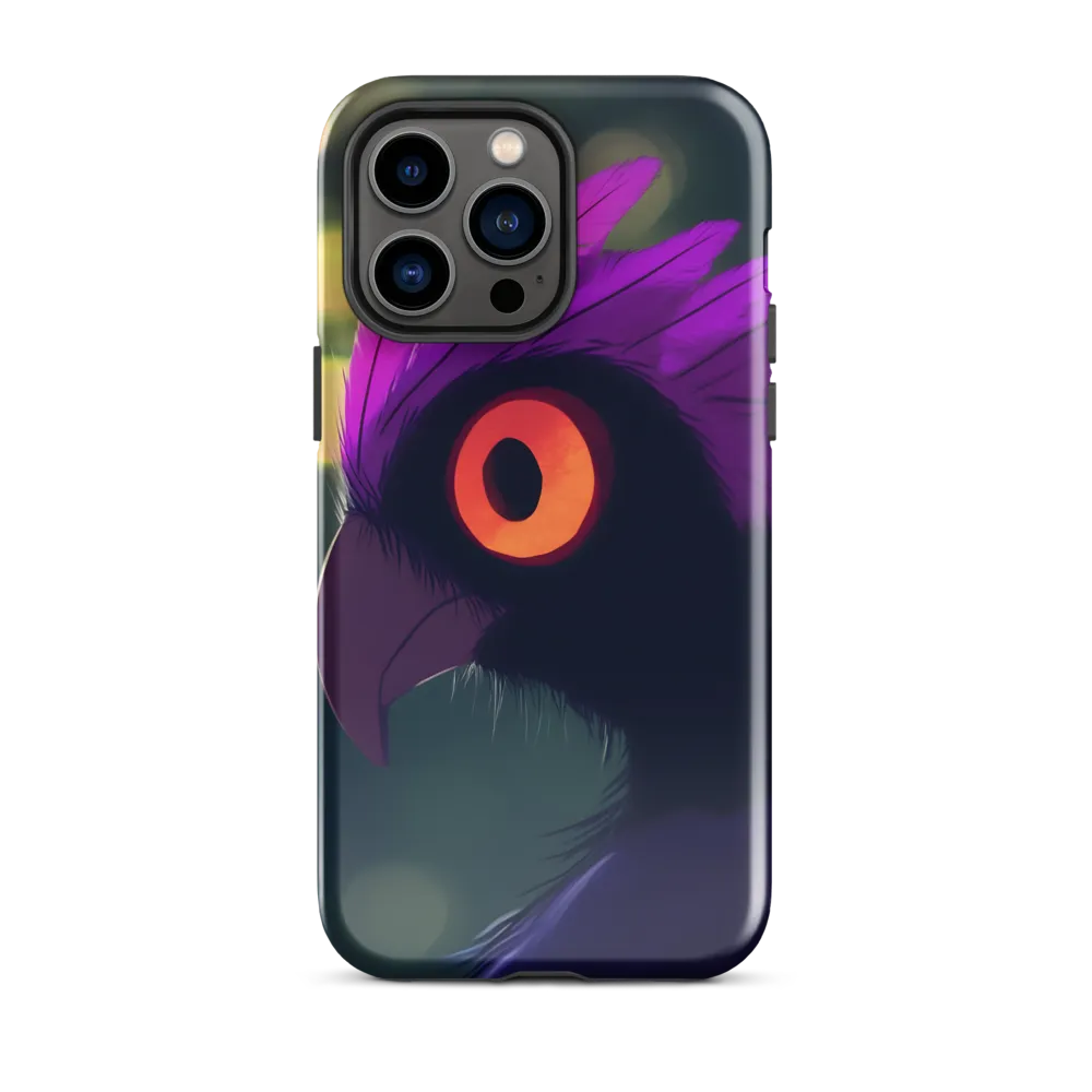 Mysterious Owl | Phone Case |  14 Pro Max | Tough Case | Glossy