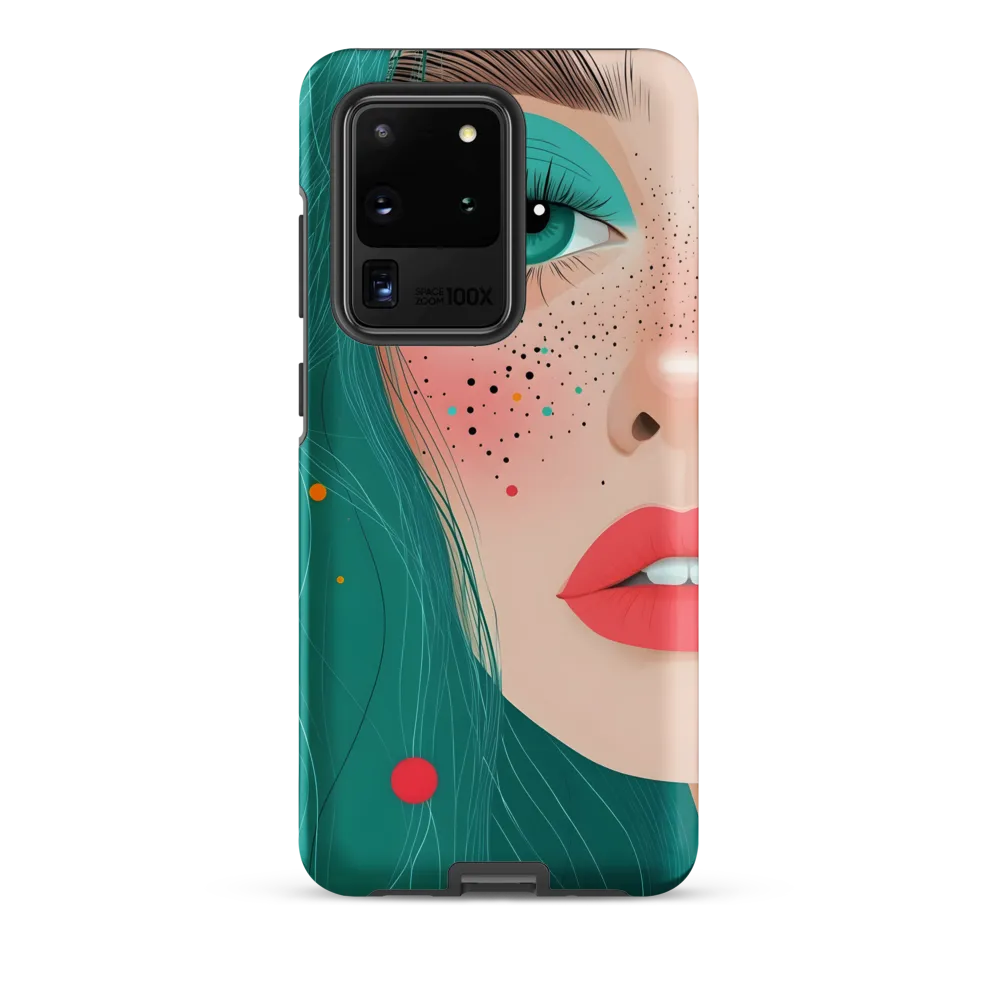 A Playful Portrait: Turquoise Temptation