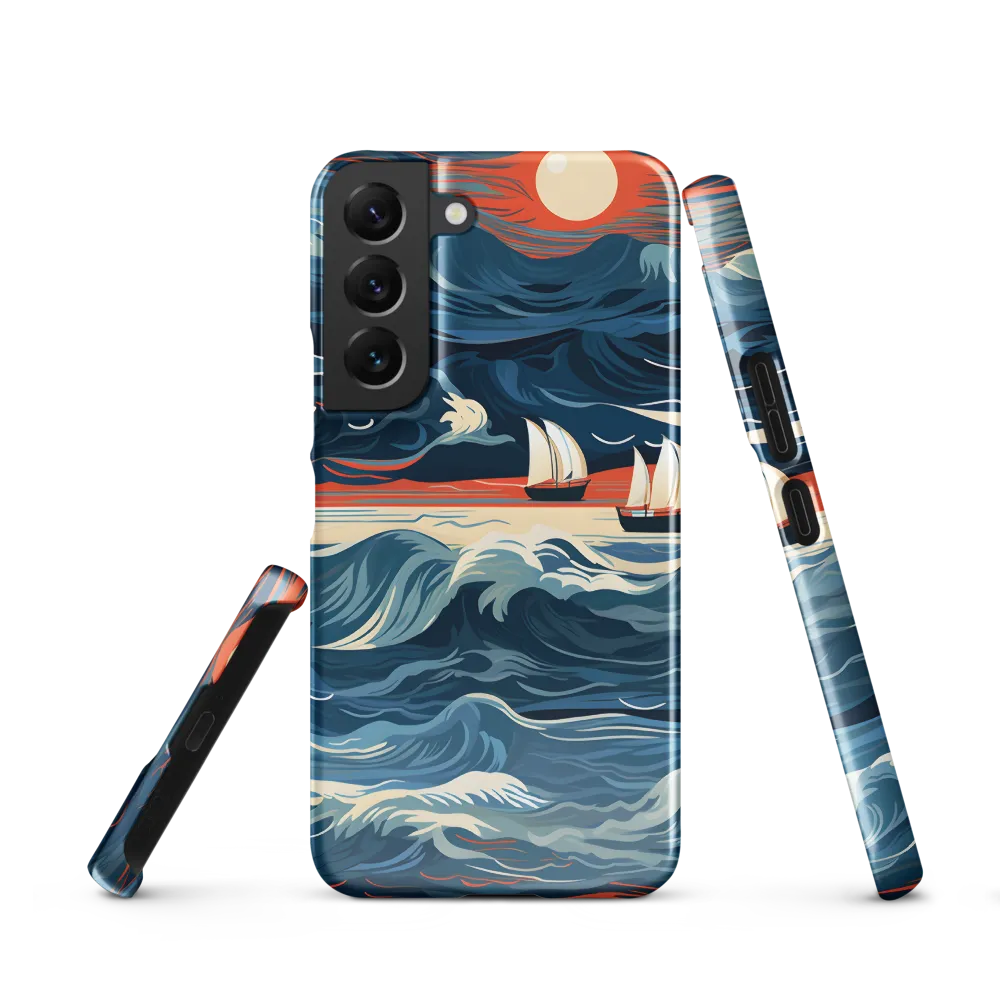 Ocean Whispers: A Voyage at Dusk