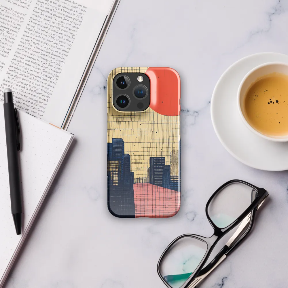 Urban Echoes: A Minimalist Cityscape