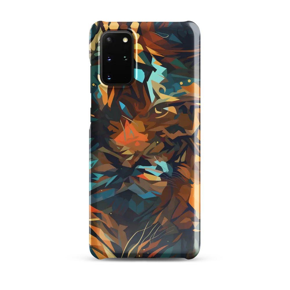Wild Symphony: Abstract Tigers | Phone Case |  S20 Plus | Snap Case | Glossy