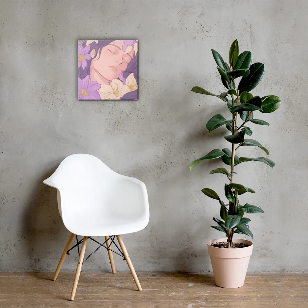 Harmony in Bloom | Canvas | 16″×16″