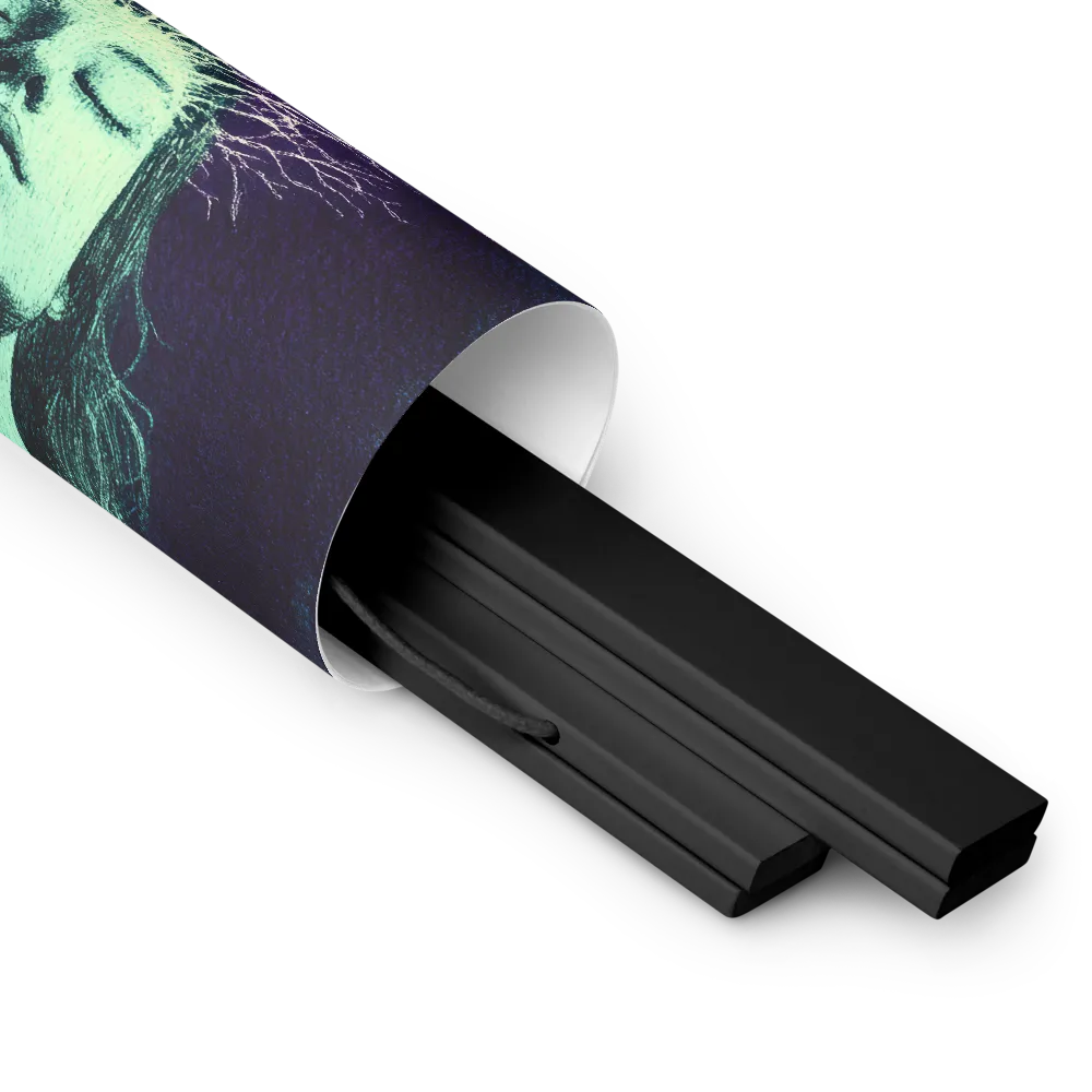Whispers of Freedom | Poster With Black Wood Hanger | 10″×10″