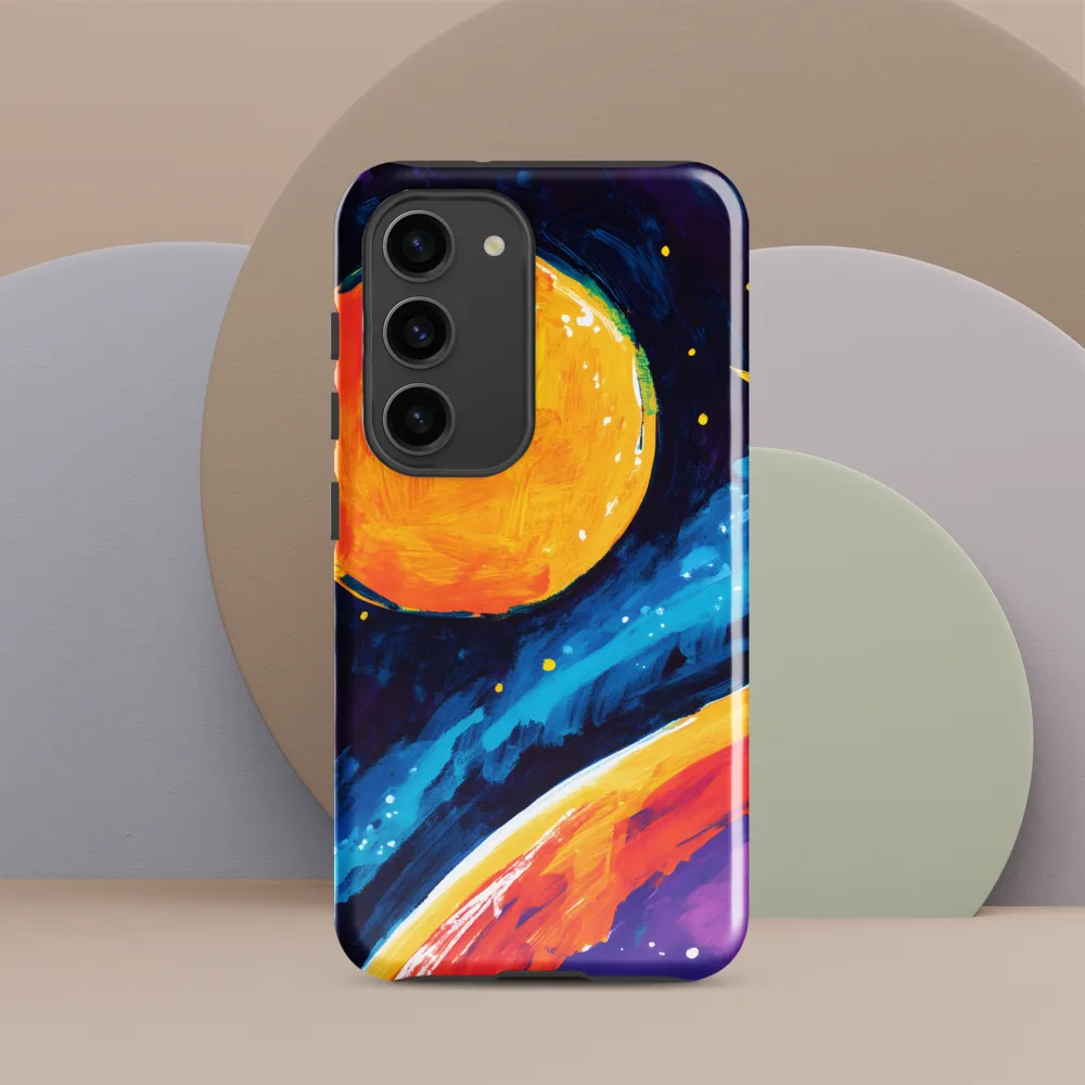 Galactic Harmony | Phone Case |  S23 | Tough Case | Glossy
