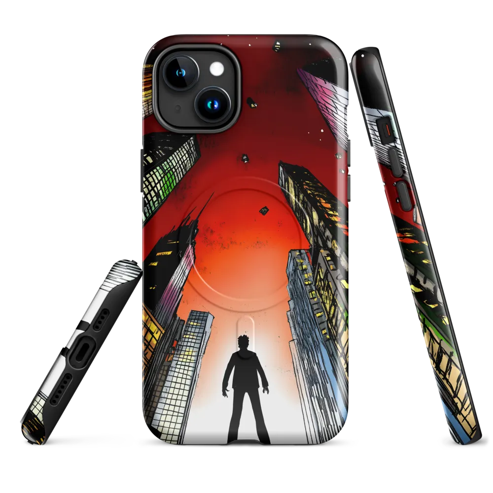 Urban Skyward: A Journey into Wonder | Phone Case |  15 Plus | MagSafe® Tough Case | Glossy