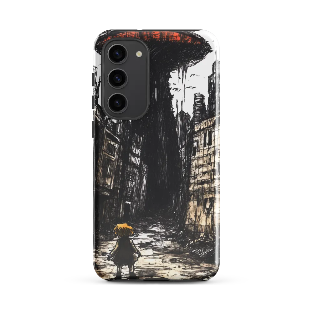 The Descent into Shadows | Phone Case |  S23 Plus | Tough Case | Glossy