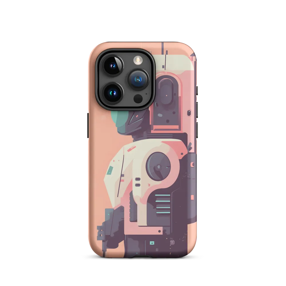 Futuristic Astronaut Bot | Phone Case |  15 Pro | Tough Case | Matte