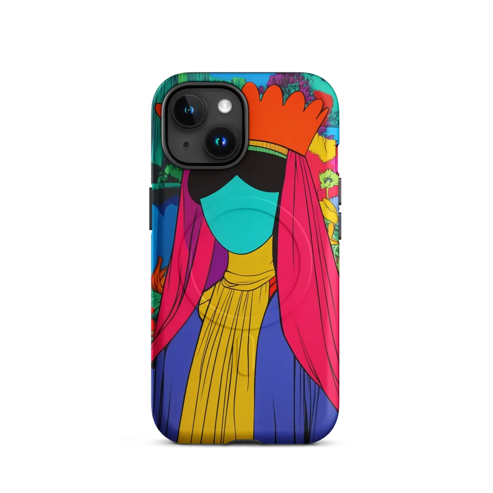 Crowned Surrealism | Phone Case |  15 | MagSafe® Tough Case | Matte