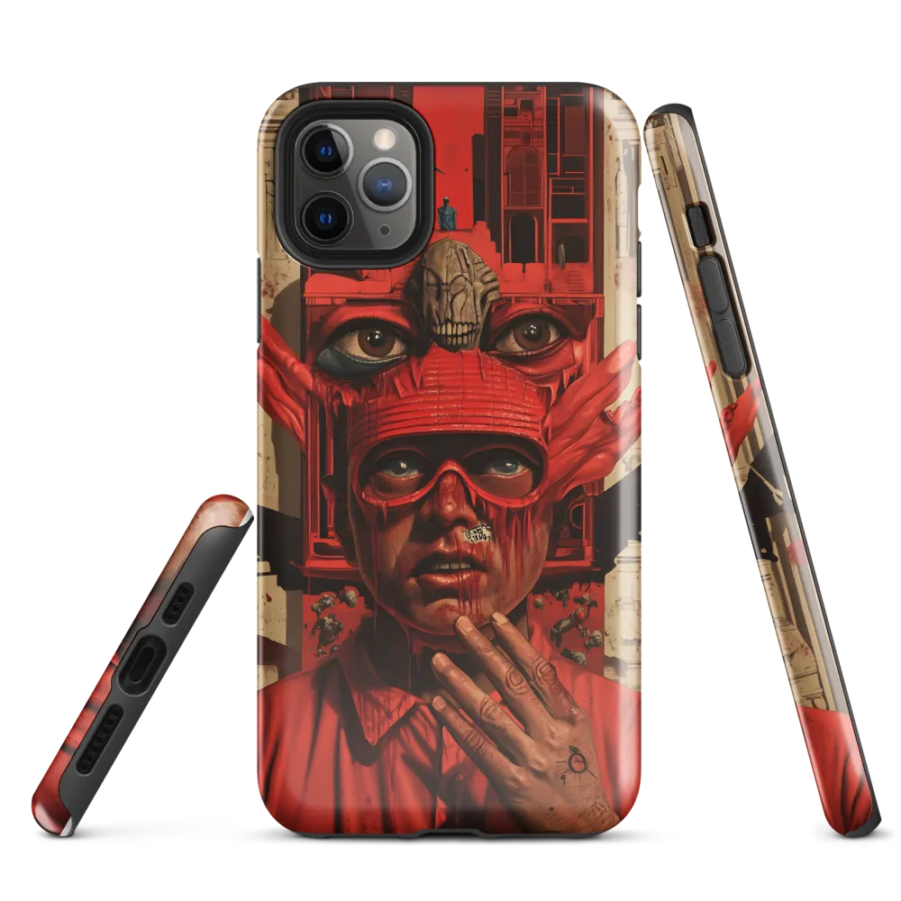 Urban Visions: The Watchful Eyes | Phone Case |  11 Pro Max | Tough Case | Glossy