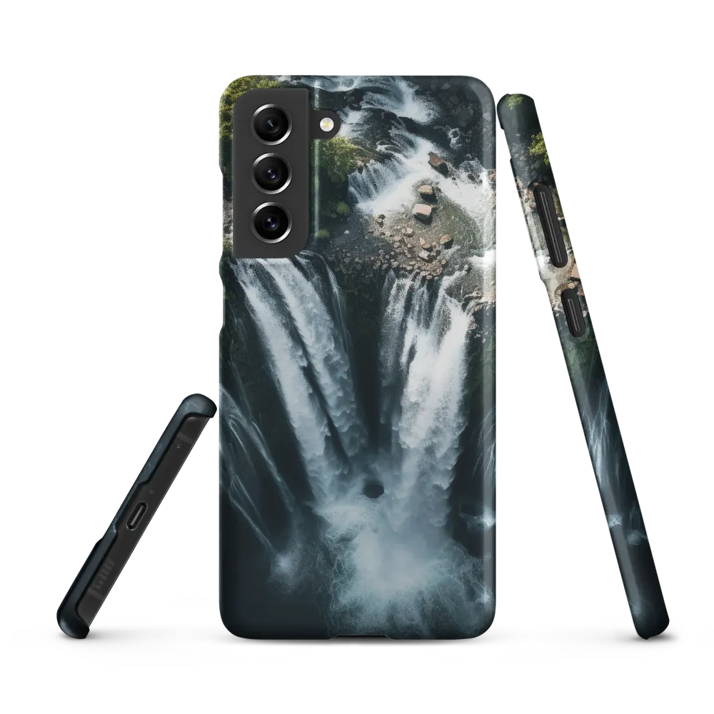 Nature's Power: The Cascading Waterfall | Phone Case |  S21 FE | Snap Case | Matte