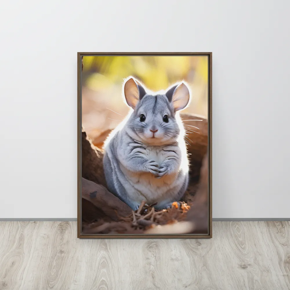 Gentle Whispers of Nature: The Chinchilla