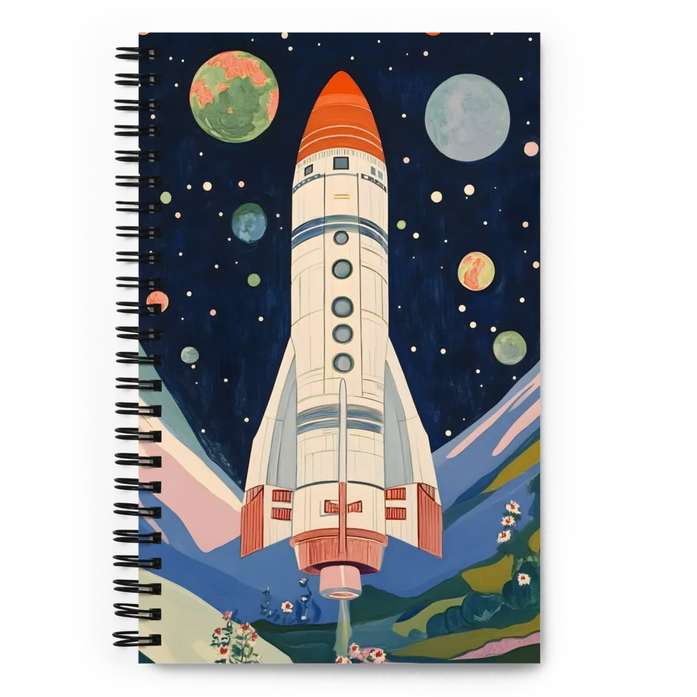 Journey to the Stars | Spiral Notebook