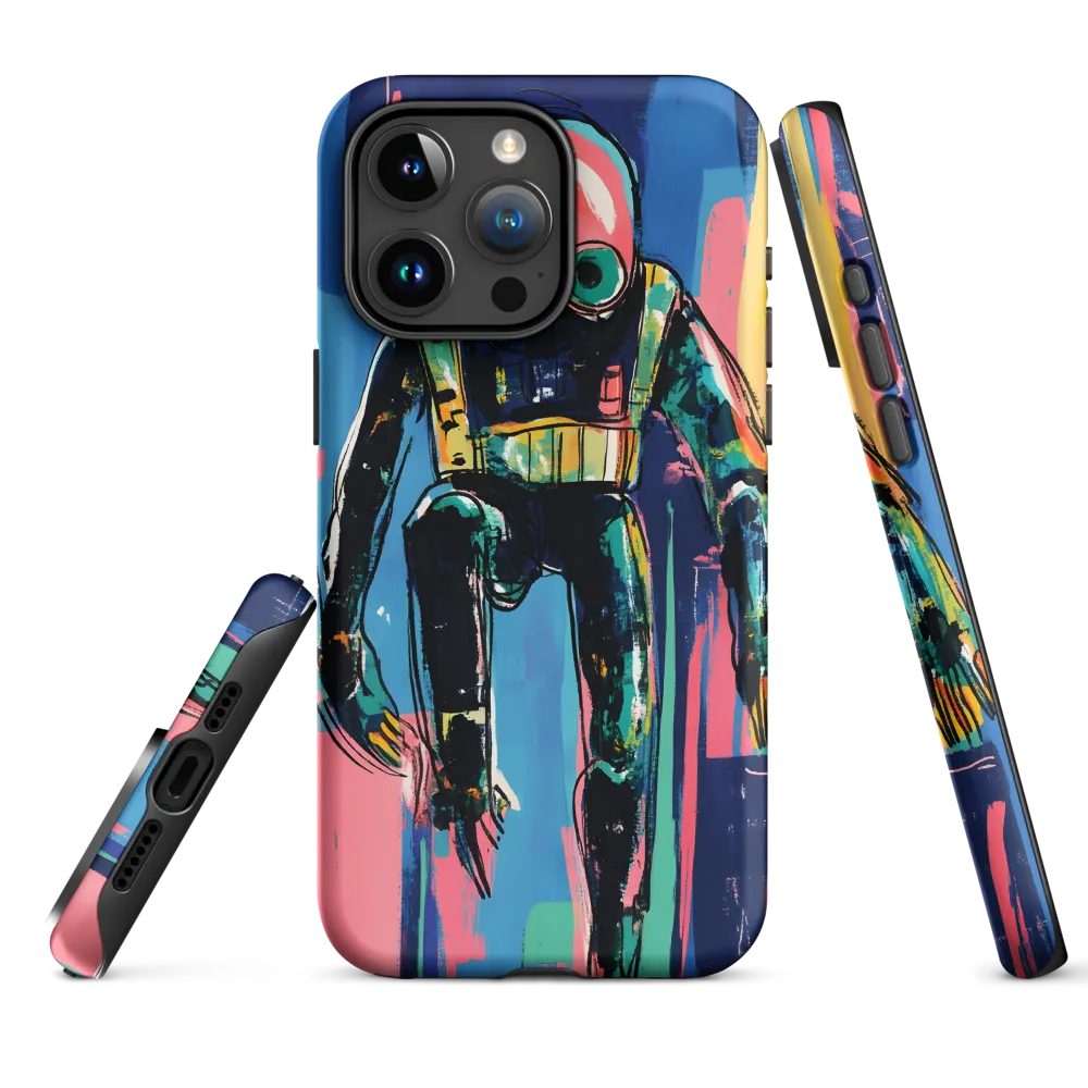 Diver in Vibrant Motion