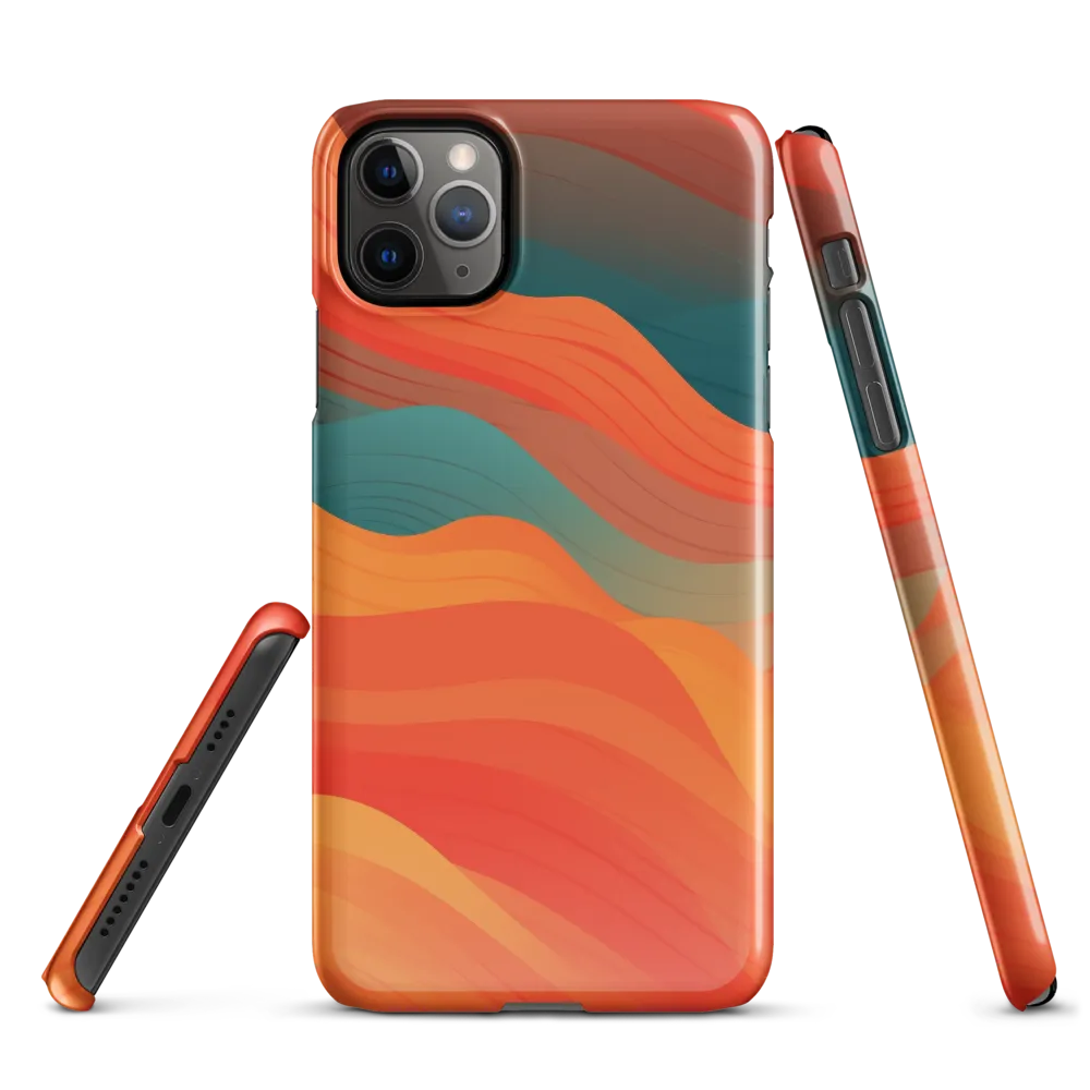 Waves of Warmth | Phone Case |  11 Pro Max | Snap Case | Glossy