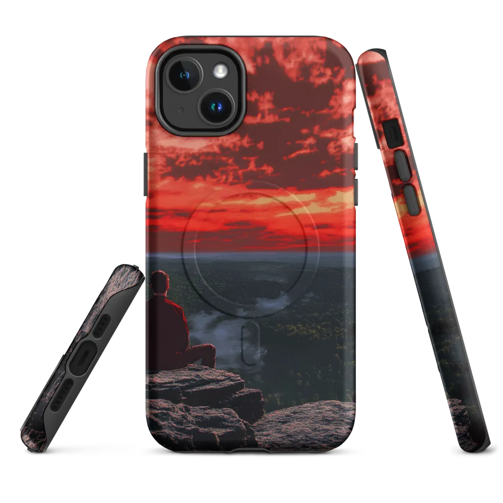 Reflections at Dusk | Phone Case |  14 Plus | MagSafe® Tough Case | Matte