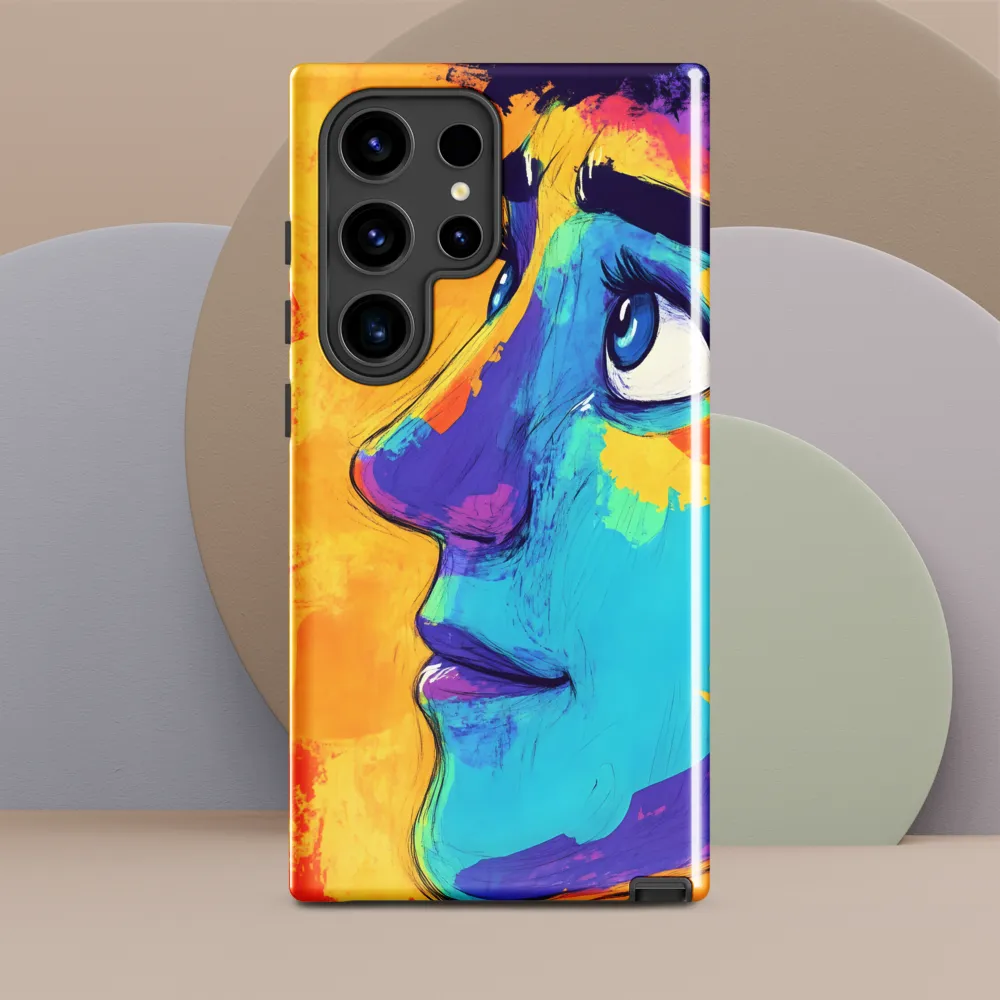 Whispers of Curiosity | Phone Case |  S24 Ultra | Tough Case | Glossy