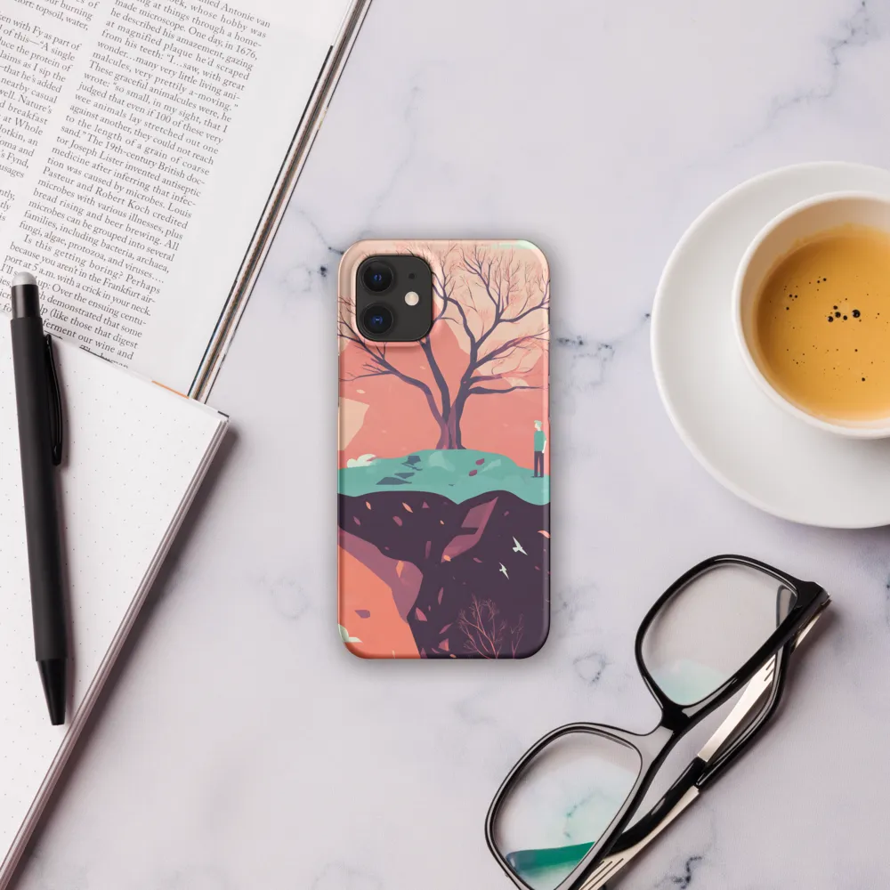 Contemplating Solitude | Phone Case |  12 Mini | Snap Case | Matte