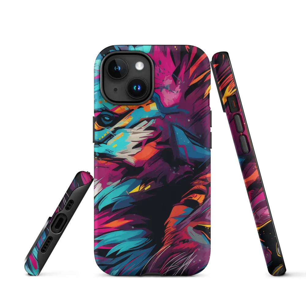 Vivid Majesty: The Modern Lion