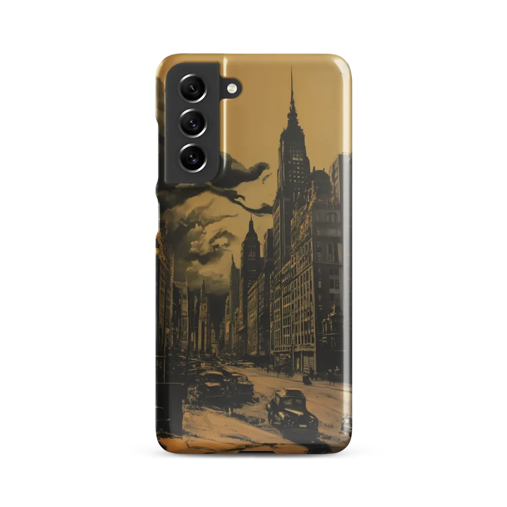 Echoes of a Forgotten Skyline | Phone Case |  S21 FE | Snap Case | Glossy