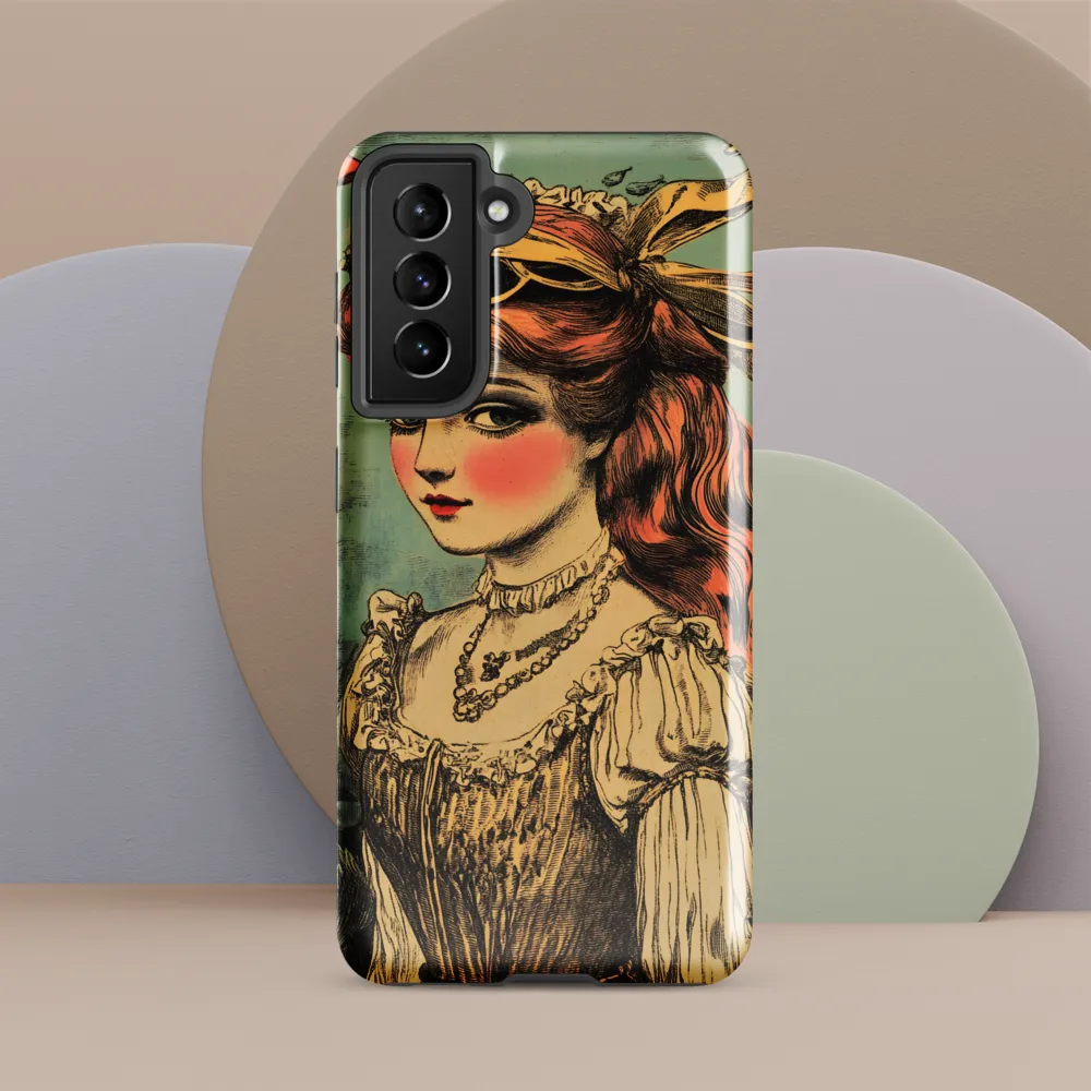 Elegance Beneath the Waves | Phone Case |  S21 | Tough Case | Glossy