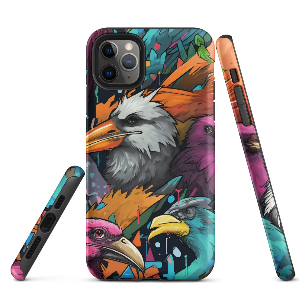 Avian Vortex: A Celebration of Color and Form