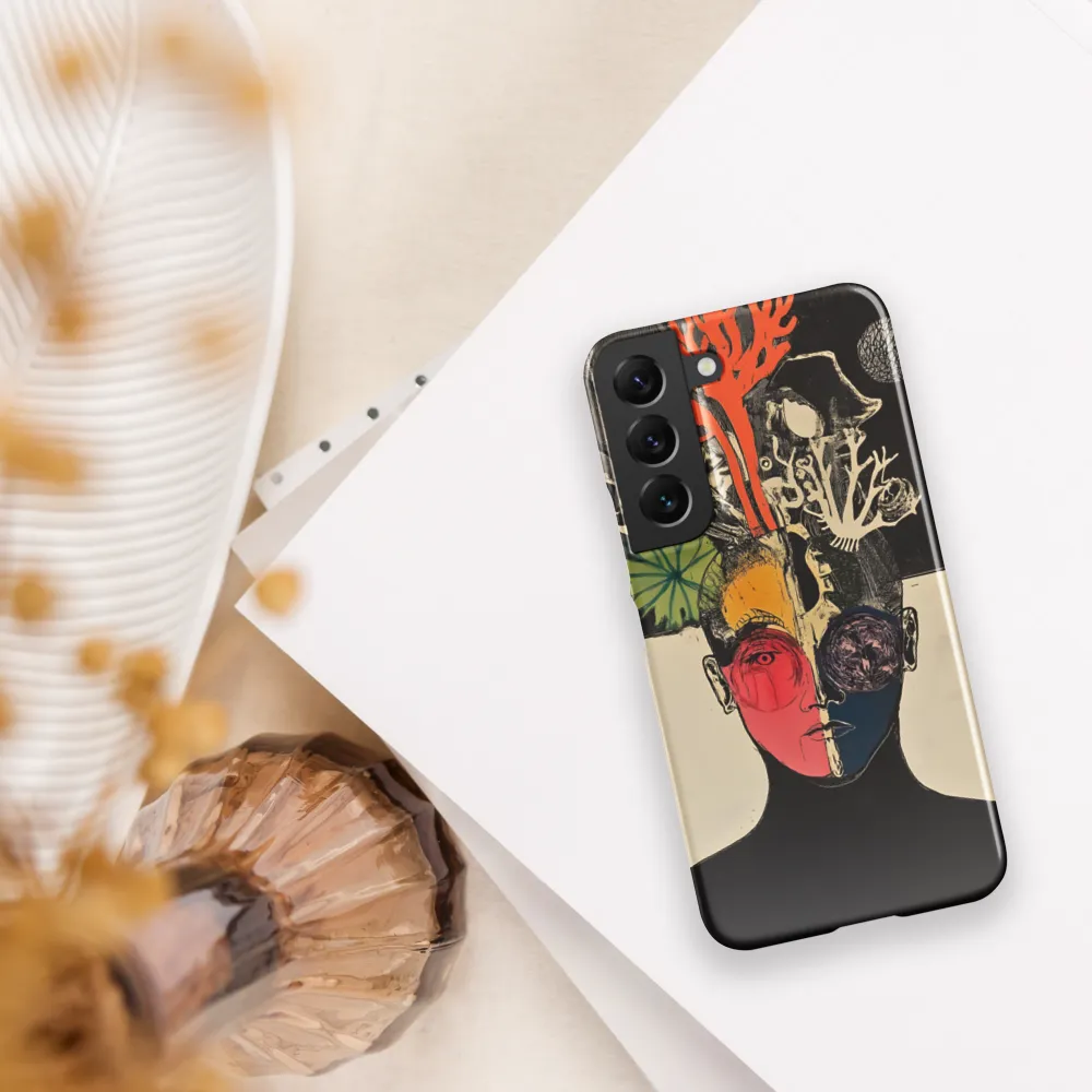 Coral Thoughts | Phone Case |  S22 | Snap Case | Glossy
