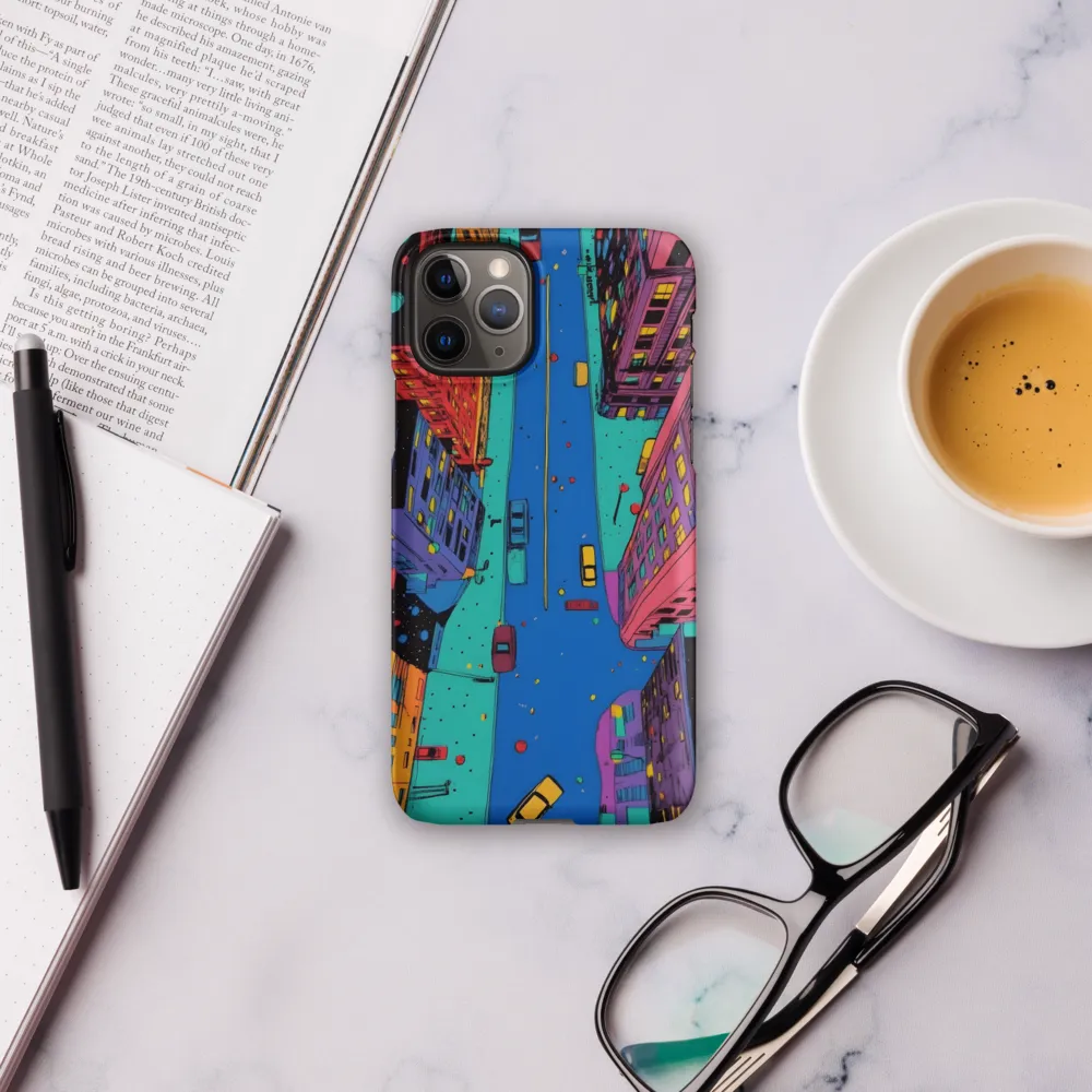 Aerial Dreamscape: The Pulse of Urban Life | Phone Case |  11 Pro | Snap Case | Matte