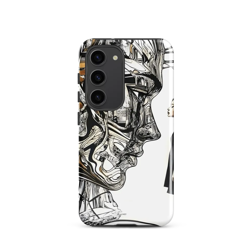 Reflections of Duality | Phone Case |  S23 | Tough Case | Glossy