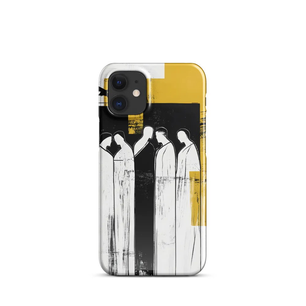 Contemplative Assemblage | Phone Case |  12 Mini | Snap Case | Glossy