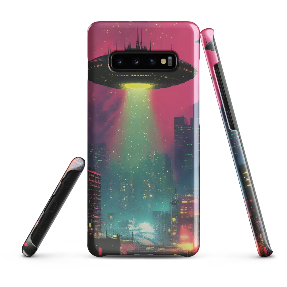 Encounter Above Neon Heights | Phone Case |  S10 Plus | Snap Case | Glossy