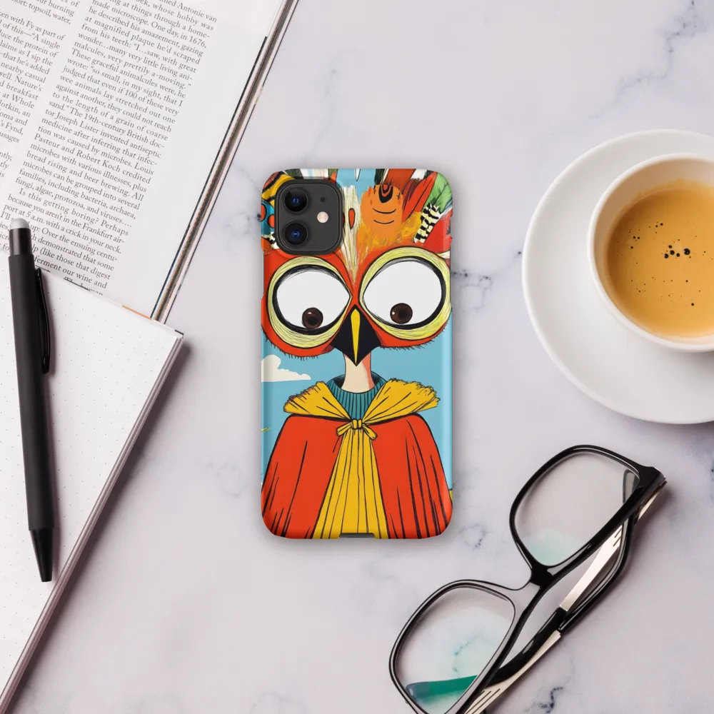 A Whimsical Encounter: The Owl-Human Fusion
