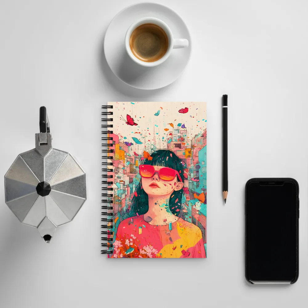 Urban Dreams: A Portrait in Color | Spiral Notebook