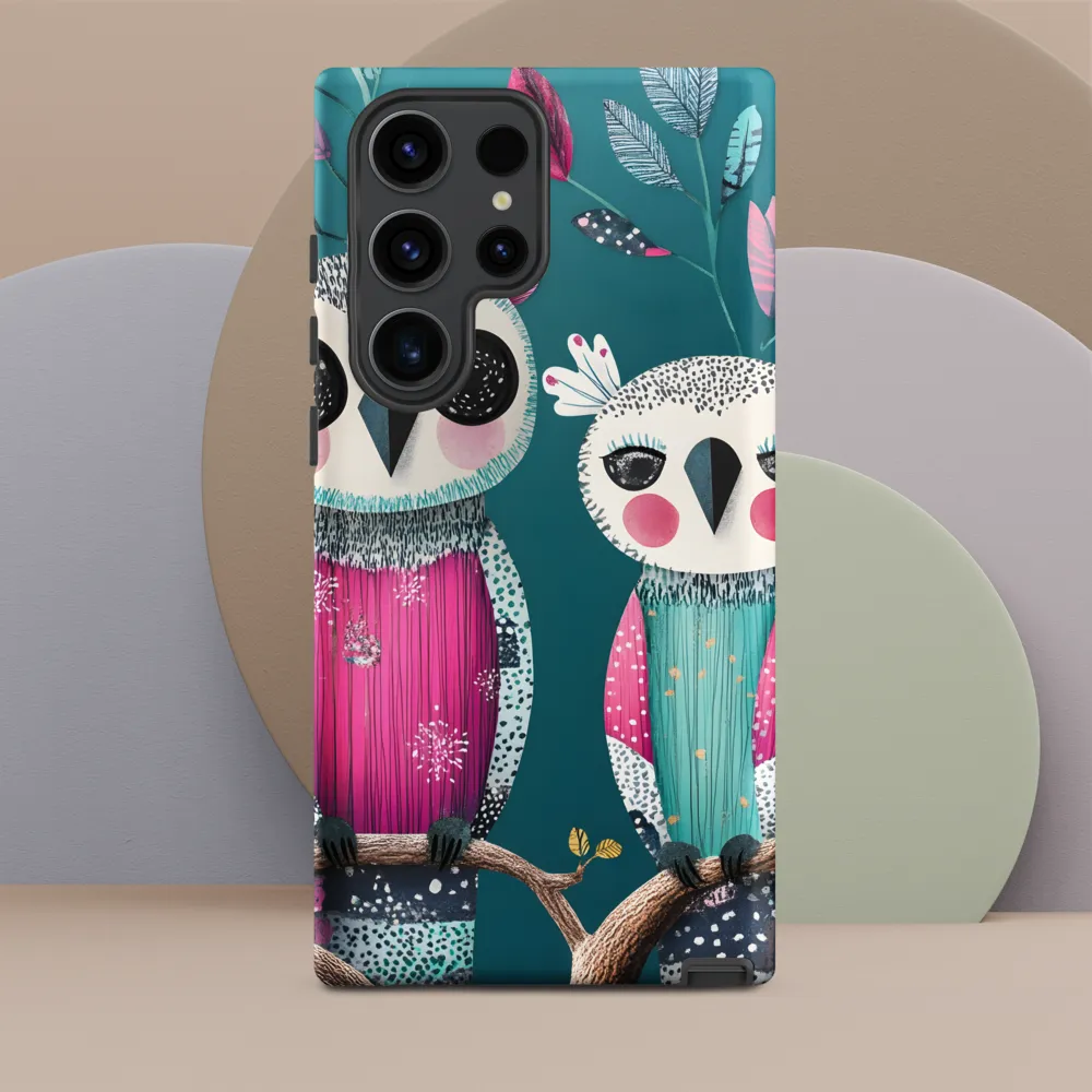 Whimsical Duo: A Celebration of Nature and Color
