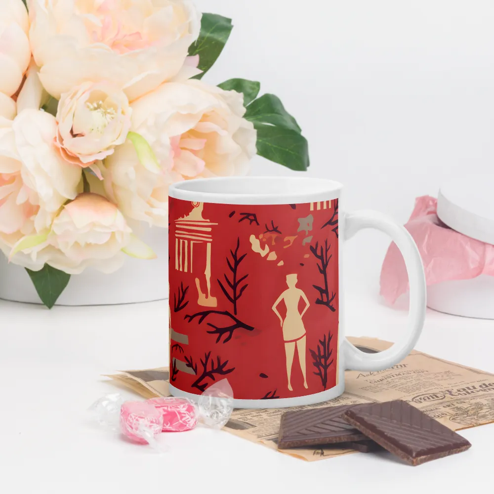 Harmony of Figures and Architecture | Mugs | Multiple Sizes & Colors