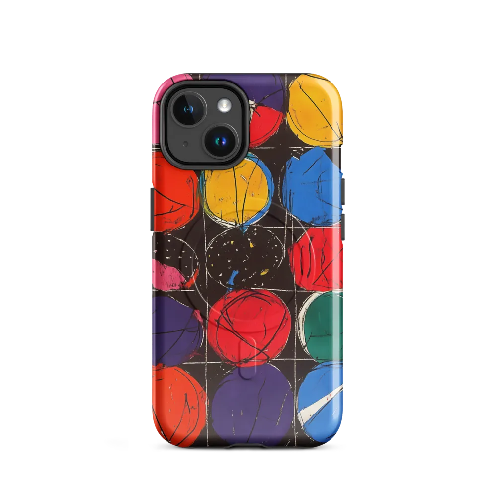 Colorful Circles in Abstract Harmony