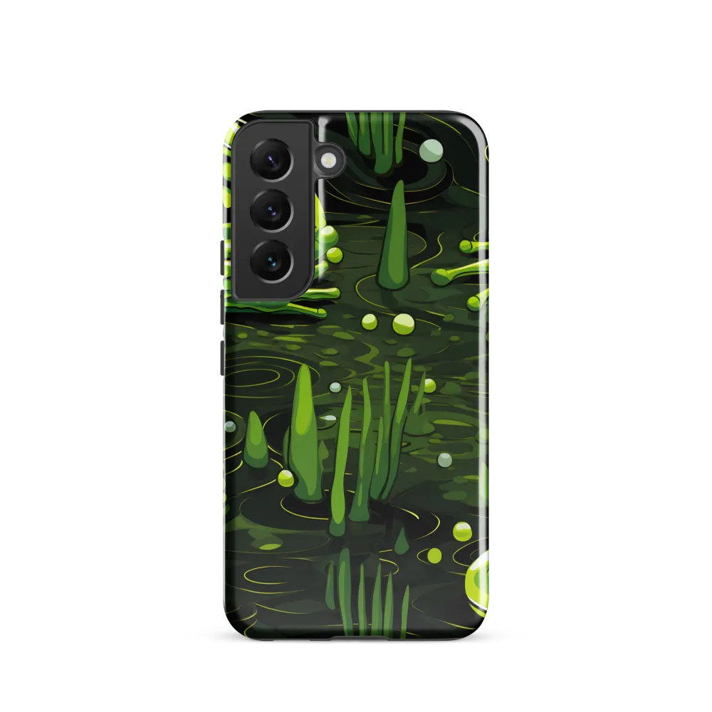 Green Harmony: Life Beneath the Surface