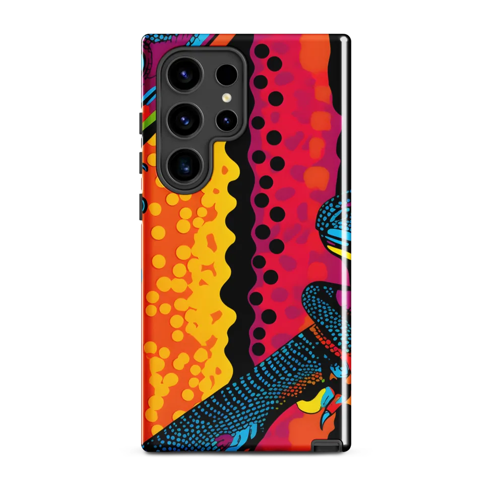 Colorful Encounters: The Playful Geckos