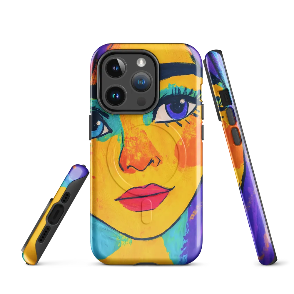 Vibrant Portrait: A Pop Art Exploration