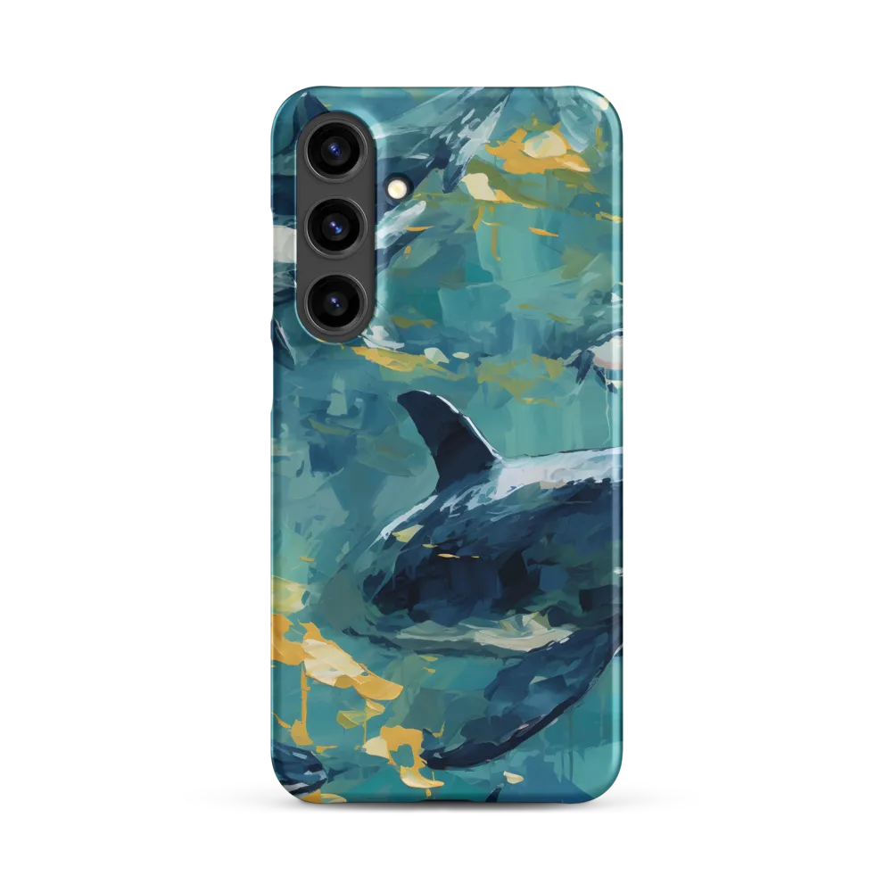 Beneath the Waves: A Symphony of Whales | Phone Case