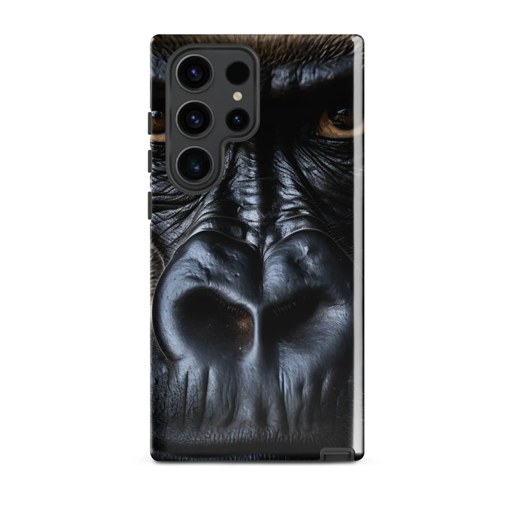 Gaze of the Wild: A Gorilla's Portrait