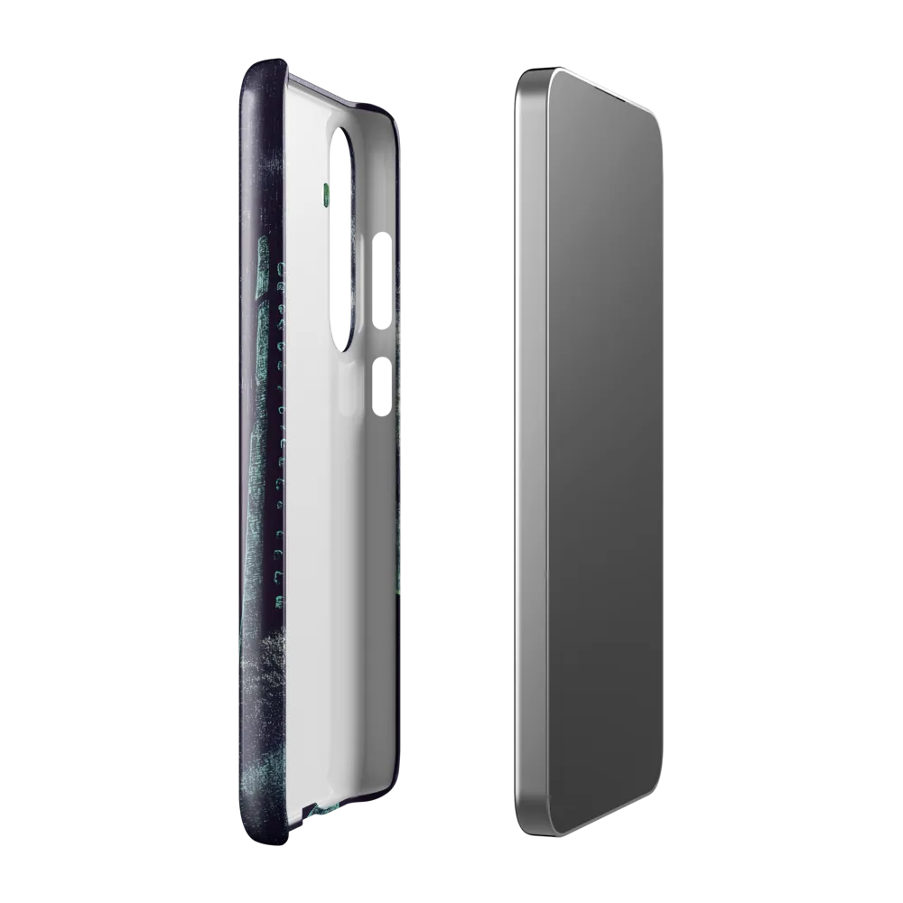 Lunar Solitude | Phone Case |  S24 Plus | Snap Case | Glossy