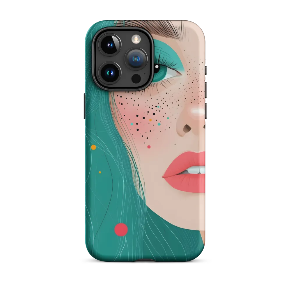 A Playful Portrait: Turquoise Temptation