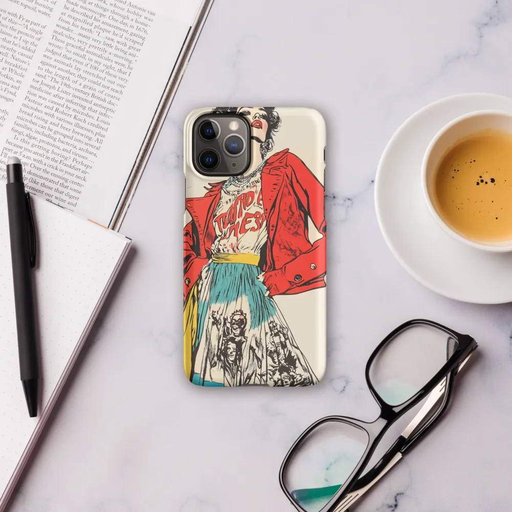 Vibrant Elegance: A Pop Art Fashion Statement