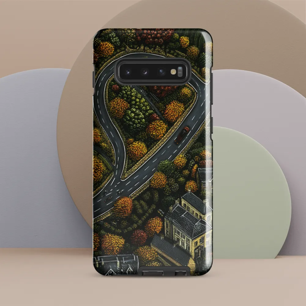 Heartfelt Journey Through Autumn | Phone Case |  S10 Plus | Tough Case | Glossy