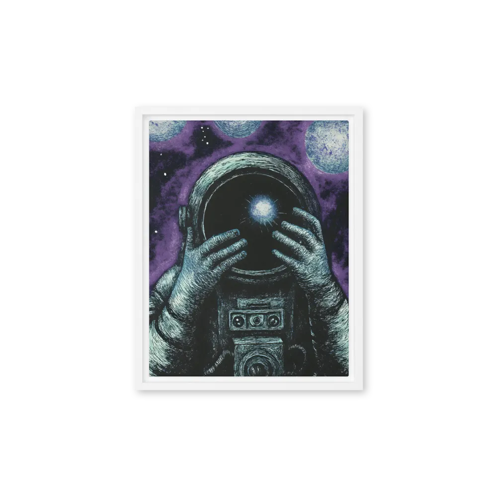 Beyond the Stars | Canvas with White Frame | 11″×14″