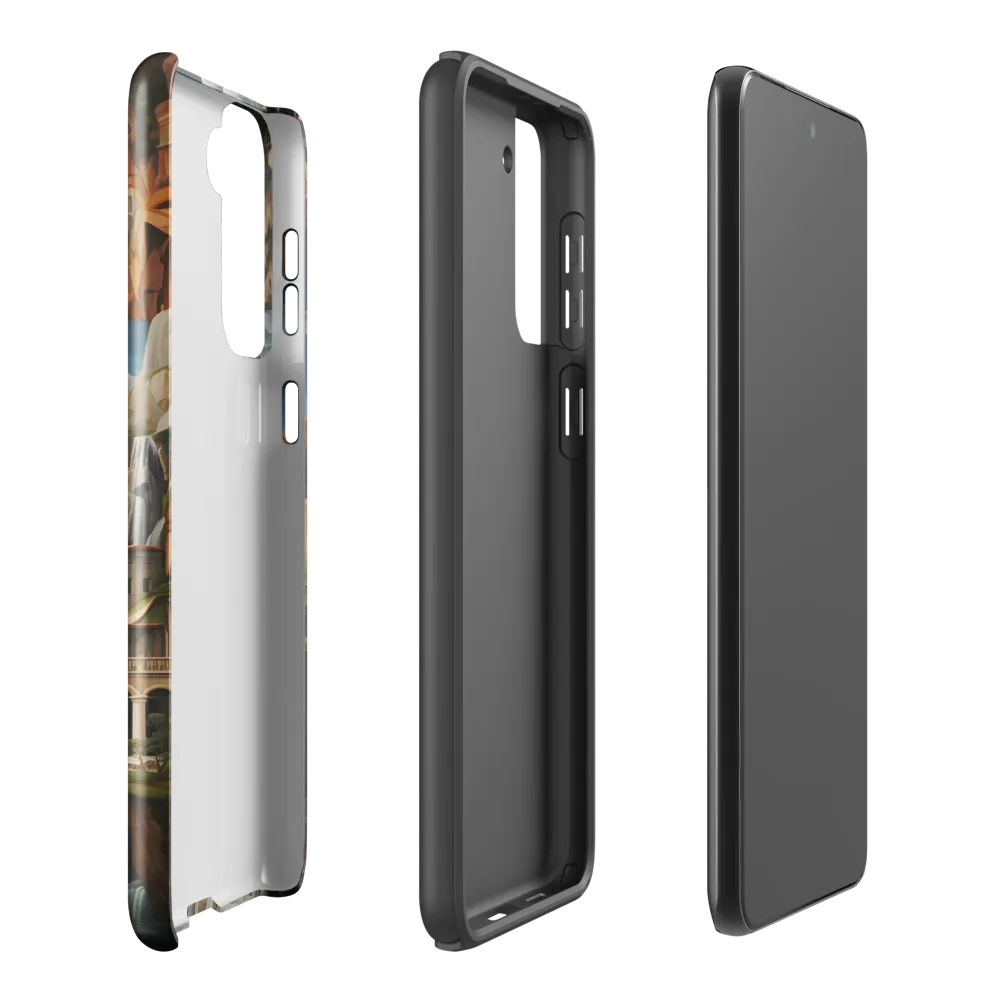 Elysian Reflections | Phone Case |  S21 Plus | Tough Case | Glossy