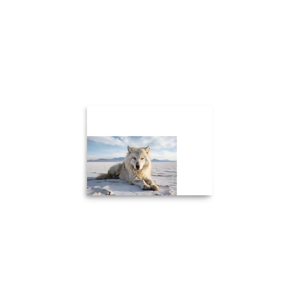 Guardian of the Salt Flats | Poster | 5″×7″