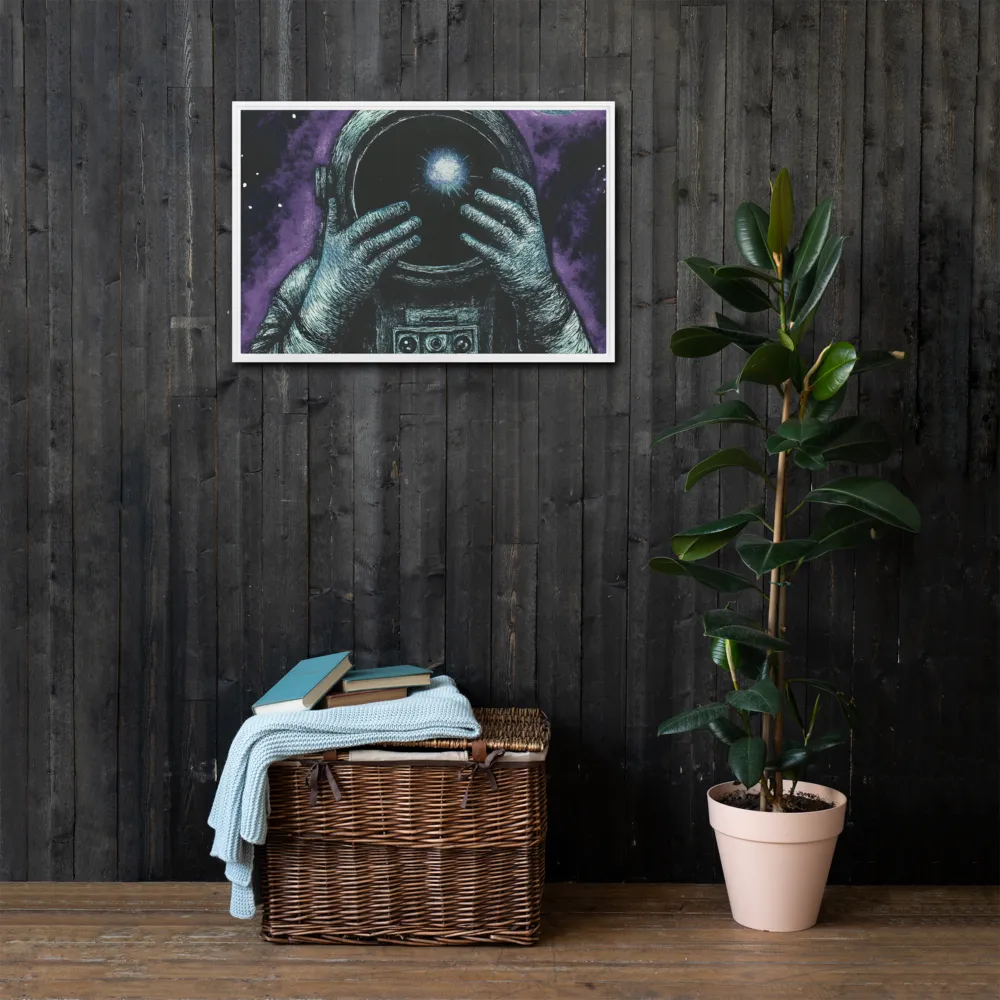 Beyond the Stars | Canvas with White Frame | 20″×30″