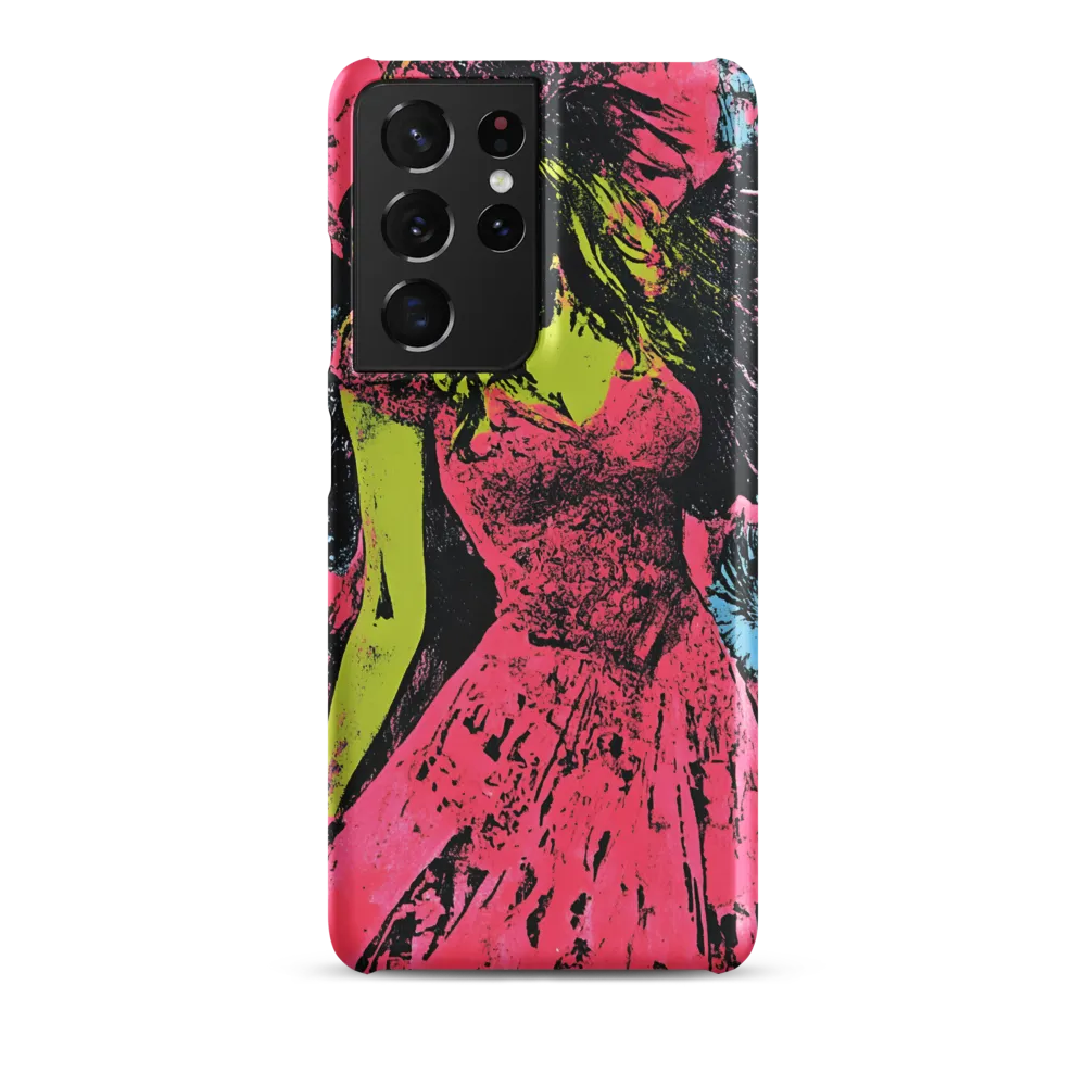 Mystical Angel in Neon Dreams